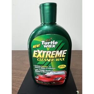 Turtle Wax Extreme Cleaner Wax 16oz Car Polish Shine Protection New Bottle